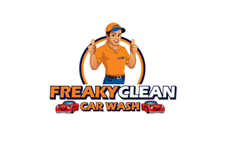 design a clean clean car wash logo