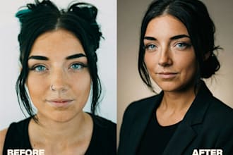 create professional ai corporate headshots for linkedin