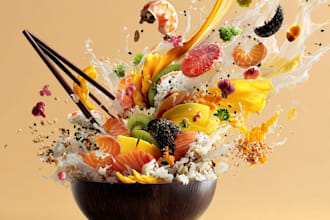 design food poster for your restaurant custom food poster