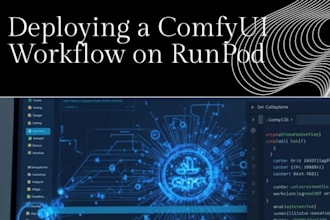 integrate comfyui ai influencer as serverless workflow on api runpod lora sdxl