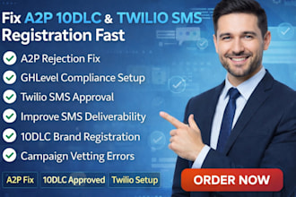 fix rejected a2p 10dlc twilio SMS and campaign compliance