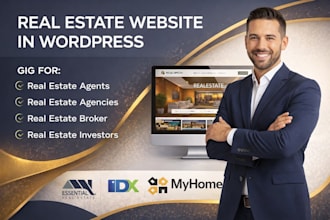 build a modern real estate website in wordpress with idx mls integration