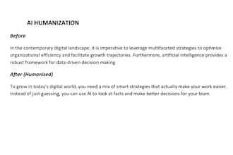 humanize and fact check your chatgpt or ai generated content