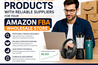 do amazon product and supplier hunt for you wholesale store