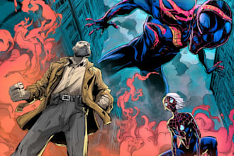 draw a custom cover art for your comic, book or podcast