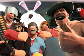 port, edit, create sfm model gmod playermodel left 4 dead 2 tf2 cs2 3d model