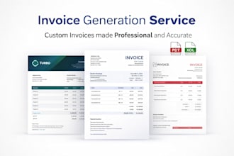 create professional invoices in any format