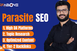 do parasite SEO for a fast google ranking on high da sites