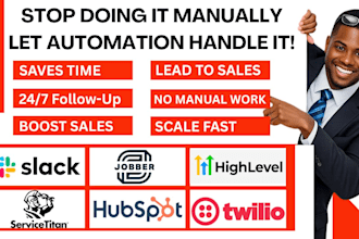 jobber houscall pro gohighlevel slack automation servicetitan hvac plumbing crm