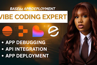 migrate base44 app to replit deployment base44 debugging stackblitz