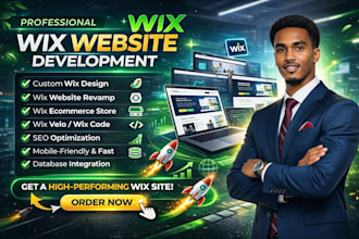 develop wix website, wix website design, wix redesign, wix ecommerce