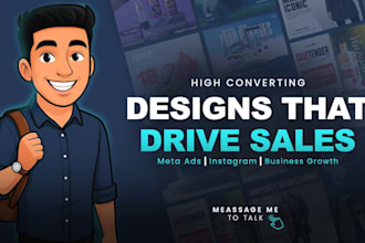 design social media branding posts and ad creative for facebook and instagram