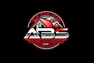 create professional and specially roofing logo design