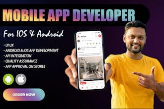 build mobile app development app developer react native flutter ai app