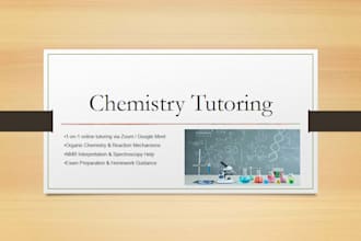 tutor basic and advanced concepts in organic chemistry
