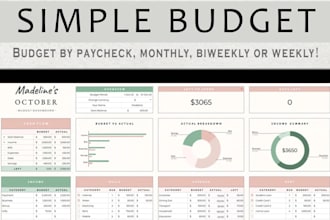 create custom excel budget template spreadsheet annual finance google sheets csv