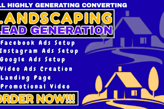 landscaping leads landscaping facebook ads landscaping google ads video ads