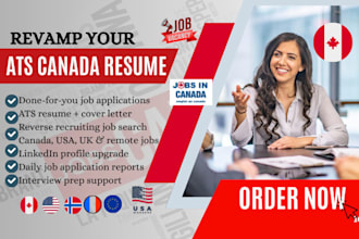 write canada ats resume, cv rewrite, cover letter, canadian cv and usa job cv
