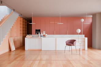 create ultra realistic 3d architectural visualization