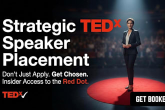 be your strategic tedx speaker placement agent and publicity specialist