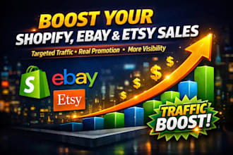 boost shopify store promote ebay etsy shop shopify marketing