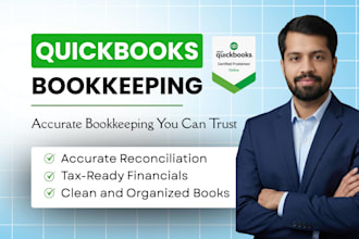 catchup, cleanup, reconcile in quickbooks online bookkeeping
