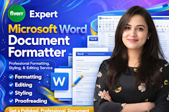 do microsoft word document formatting, document editing , and ms word formatting