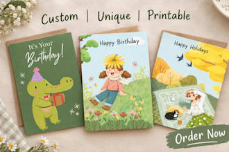 create custom, printable cards for any occasions