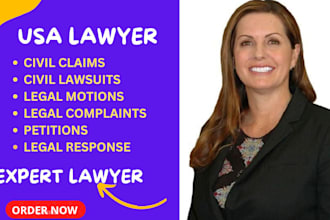 draft divorce papers, custody agreements, and family court motions