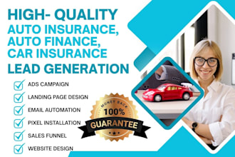 generate auto insurance leads auto repair and build car insurance website
