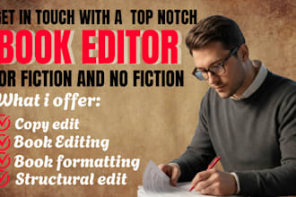 developmental edit format proofread your novella for syntax and flow