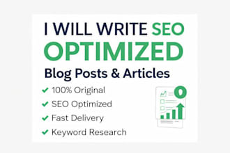 write SEO website content that ranks on google