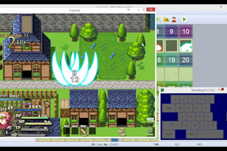 create rpg maker mz plugin, rpg maker mv plugin or design a custom rpg map