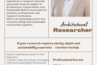 research sustainable conservation architecture topic