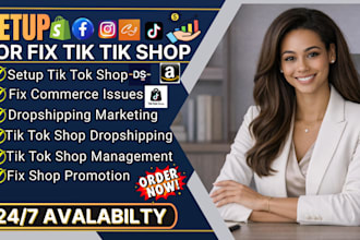 setup tik tok shop, tik tok dropshipping tiktok shop marketing tik tok