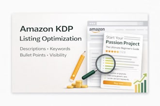 optimize your amazon KDP book listing for better visibility