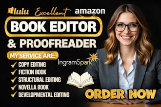 edit your fiction and nonfiction manuscript professionally