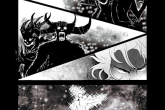 draw your story into a professional manga page