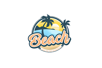 create creative and good looking palm beach logo design
