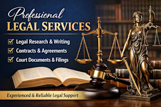 do legal research, legal motion, privacy policy, tos, legal doc, legal writing