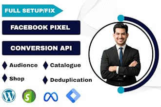 fix or setup facebook pixel, conversion API with gtm