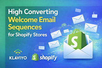 write a klaviyo welcome email sequence for your shopify store
