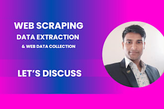 provide web scraping, data extraction and web data collection