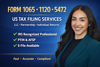 prepare and file your form 1065 1120 5472 1040