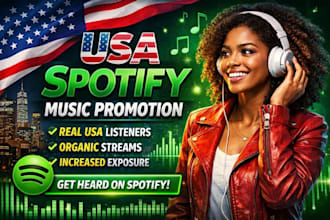 do spotify music promotion, USA music promotion