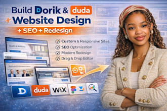 build dorik website design duda dorik website SEO redesign durable dorik website