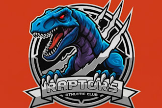 design modern awesome raptor logo for your business
