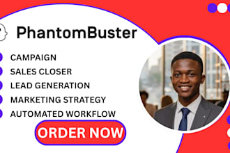 automate b2b lead generation, business leads,d2c and phantombuster and scraping