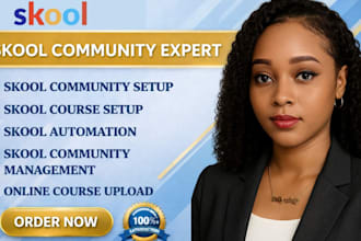 setup online community skool community manage skool account skool online course