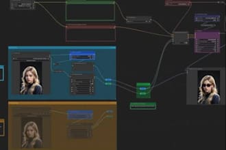 comfyui workflow stable diffusion sdxl flux lora training ai influencer model
